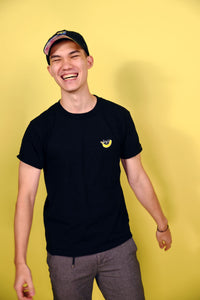 Wah!Banana Damn Basic Black Tee