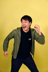 Wah!Banana Damn Basic Black Tee