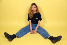 Load image into Gallery viewer, Wah!Banana Damn Basic Black Tee