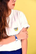 Load image into Gallery viewer, Wah!Banana Damn Basic White Tee